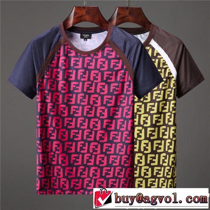 2019春夏も引き続きトレンド FENDI フェンディ半袖Tシャツ 2色可選 高級感が好評です