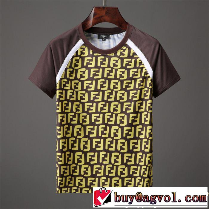 2019春夏も引き続きトレンド FENDI フェンディ半袖Tシャツ 2色可選 高級感が好評です