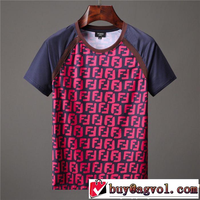 2019春夏も引き続きトレンド FENDI フェンディ半袖Tシャツ 2色可選 高級感が好評です
