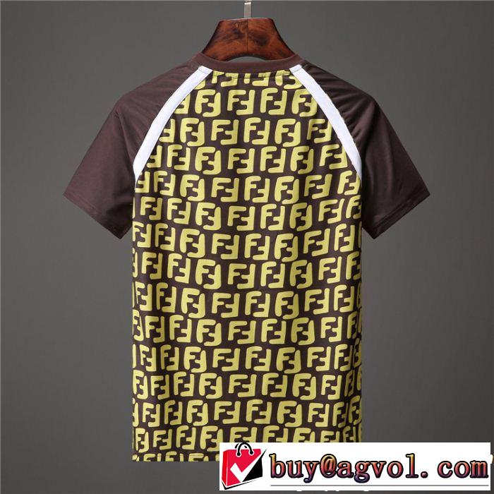 2019春夏も引き続きトレンド FENDI フェンディ半袖Tシャツ 2色可選 高級感が好評です