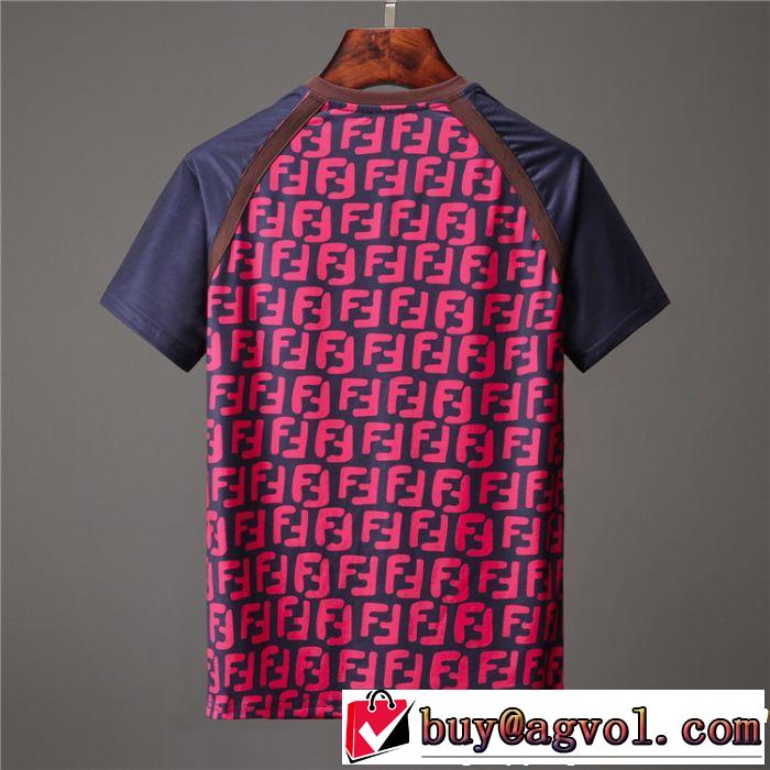 2019春夏も引き続きトレンド FENDI フェンディ半袖Tシャツ 2色可選 高級感が好評です