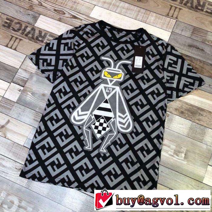 サラサラの着心地  FENDI フェンディ半袖Tシャツ 爽やかすぎない大人の印象に