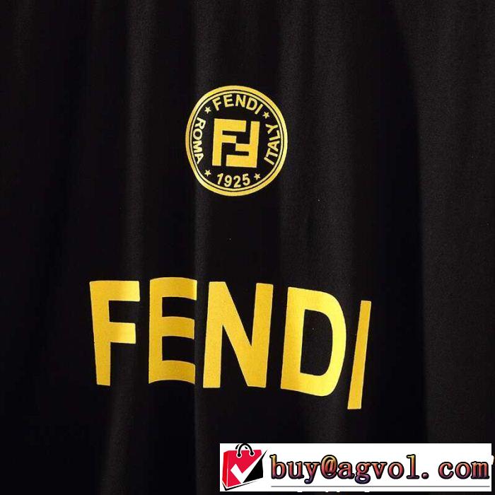 2019年春夏のトレンドアイテム 春夏の流行りトップス FENDI フェンディ半袖Tシャツ 2色可選