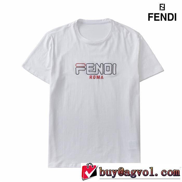 FENDI フェンディ半袖Tシャツ 2色可選 2019年春夏流行ファッション 今季のトレンド人気新作