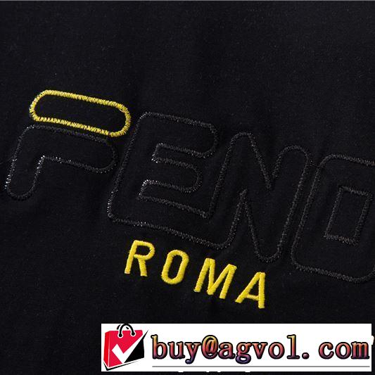 FENDI フェンディ半袖Tシャツ 2色可選 2019年春夏流行ファッション 今季のトレンド人気新作