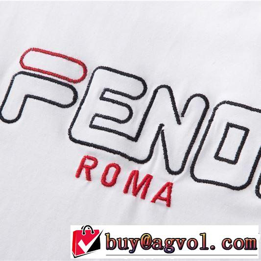 FENDI フェンディ半袖Tシャツ 2色可選 2019年春夏流行ファッション 今季のトレンド人気新作