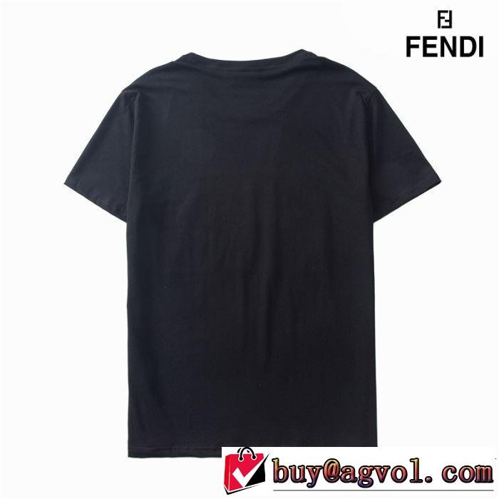 定番のスタイル春夏限定 2019春夏も引き続きトレンド FENDI フェンディ半袖Tシャツ 2色可選