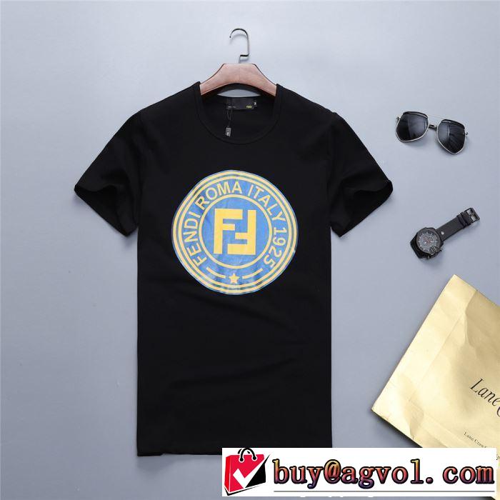 春夏のトレンドアイテム 【2019春夏】最新コレクション FENDI フェンディ半袖Tシャツ 2色可選