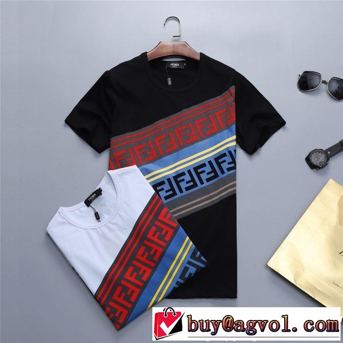 2019夏ファション新品 FENDI フェンディ半袖Tシャツ 2色可選 新作コレクションを見る