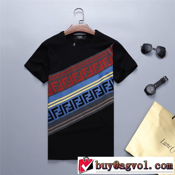 2019夏ファション新品 FENDI フェンディ半袖Tシャツ 2色可選 新作コレクションを見る