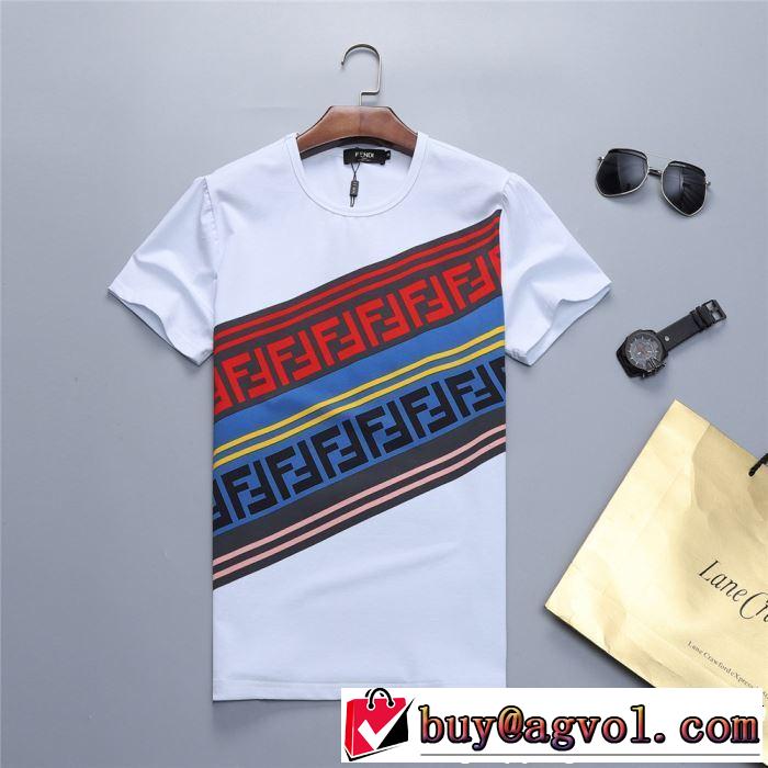2019夏ファション新品 FENDI フェンディ半袖Tシャツ 2色可選 新作コレクションを見る