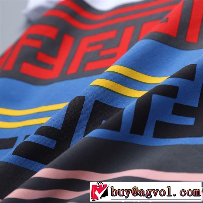 2019夏ファション新品 FENDI フェンディ半袖Tシャツ 2色可選 新作コレクションを見る