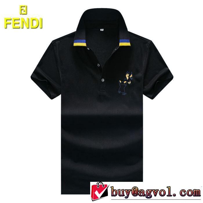 季節感をプラス人気商品 FENDI フェンディ半袖Tシャツ 3色可選 2019年春夏シーズンの人気
