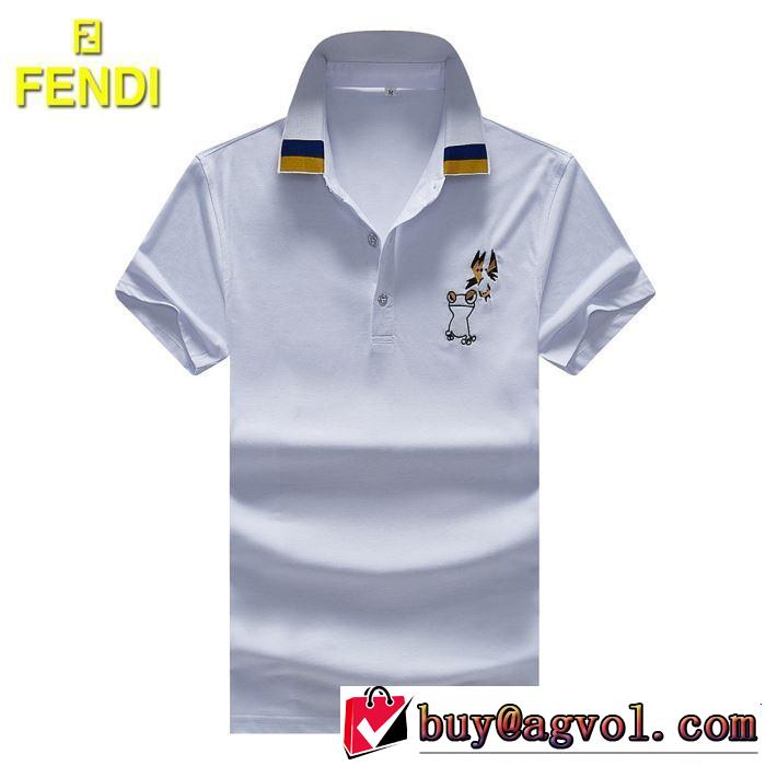季節感をプラス人気商品 FENDI フェンディ半袖Tシャツ 3色可選 2019年春夏シーズンの人気