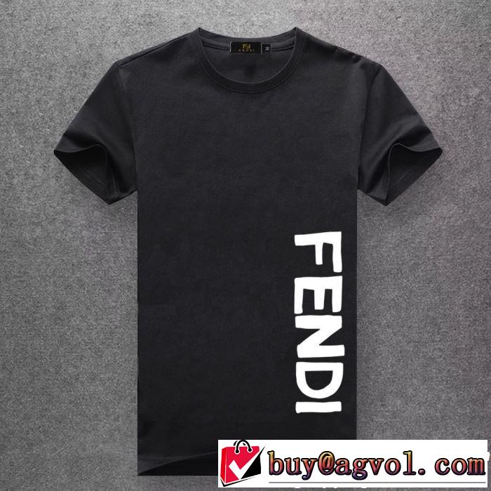 2019春夏は人気定番今期のトレンド定番アイテム  FENDI フェンディ半袖Tシャツ 多色可選