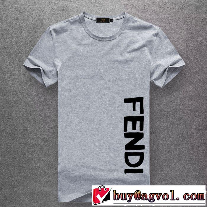 2019春夏は人気定番今期のトレンド定番アイテム  FENDI フェンディ半袖Tシャツ 多色可選