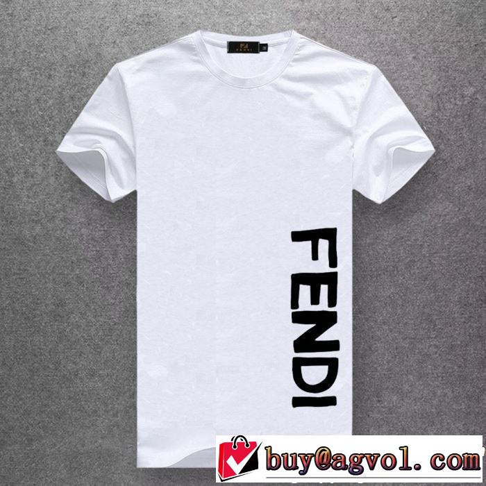 2019春夏は人気定番今期のトレンド定番アイテム  FENDI フェンディ半袖Tシャツ 多色可選