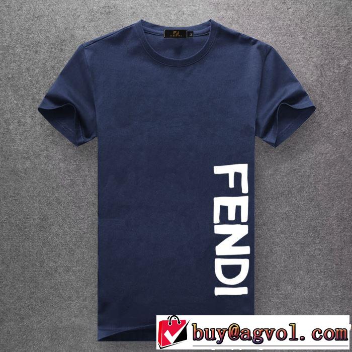 2019春夏は人気定番今期のトレンド定番アイテム  FENDI フェンディ半袖Tシャツ 多色可選