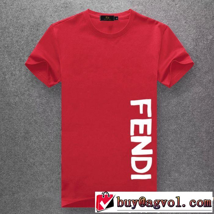 2019春夏は人気定番今期のトレンド定番アイテム  FENDI フェンディ半袖Tシャツ 多色可選