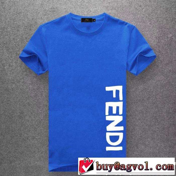 2019春夏は人気定番今期のトレンド定番アイテム  FENDI フェンディ半袖Tシャツ 多色可選