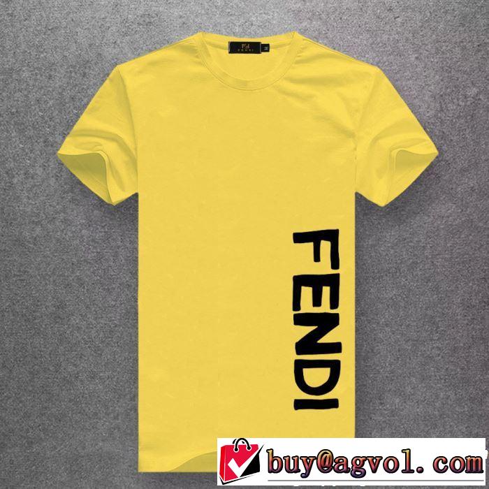 2019春夏は人気定番今期のトレンド定番アイテム  FENDI フェンディ半袖Tシャツ 多色可選