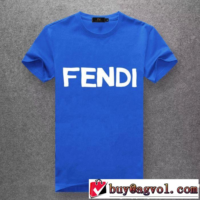 FENDI フェンディ半袖Tシャツ 多色可選 一押し注目ブランドファション 2019SSのトレンド商品