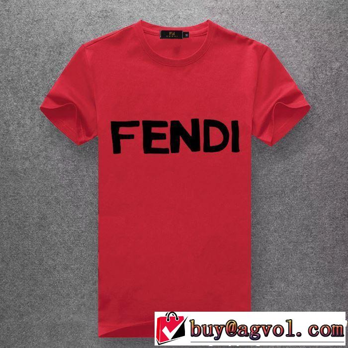 FENDI フェンディ半袖Tシャツ 多色可選 一押し注目ブランドファション 2019SSのトレンド商品