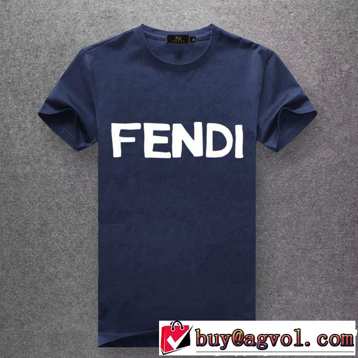 FENDI フェンディ半袖Tシャツ 多色可選 一押し注目ブランドファション 2019SSのトレンド商品