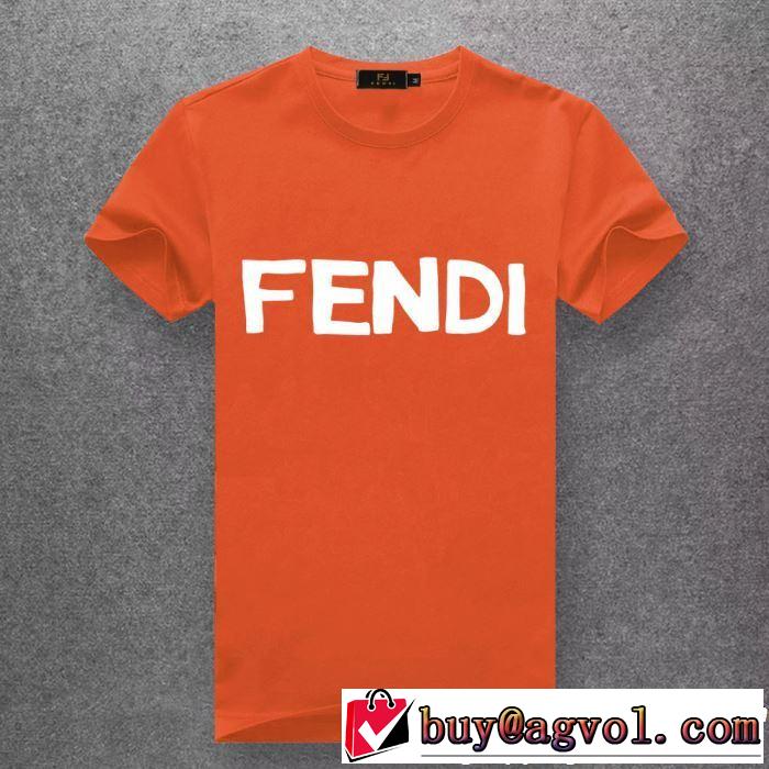 FENDI フェンディ半袖Tシャツ 多色可選 一押し注目ブランドファション 2019SSのトレンド商品