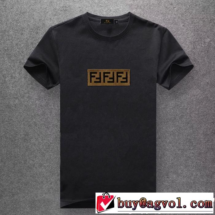 2019年最新ファッション まずは定番！人気アイテム FENDI フェンディ半袖Tシャツ 多色可選