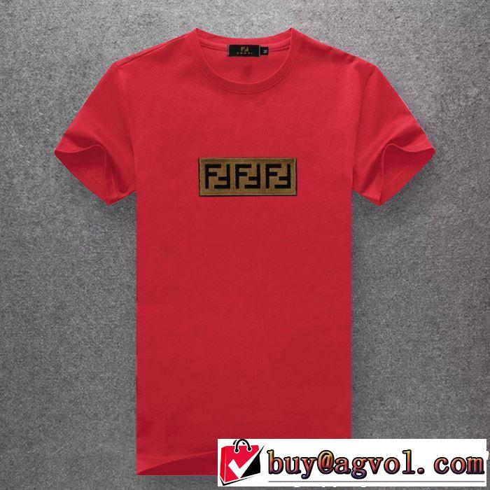 2019年最新ファッション まずは定番！人気アイテム FENDI フェンディ半袖Tシャツ 多色可選