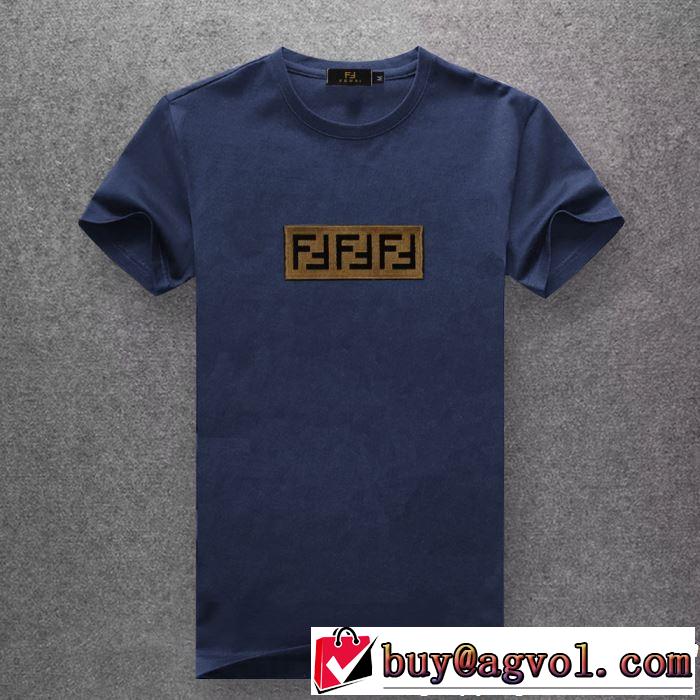 2019年最新ファッション まずは定番！人気アイテム FENDI フェンディ半袖Tシャツ 多色可選