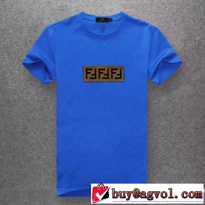 2019年最新ファッション まずは定番！人気アイテム FENDI フェンディ半袖Tシャツ 多色可選