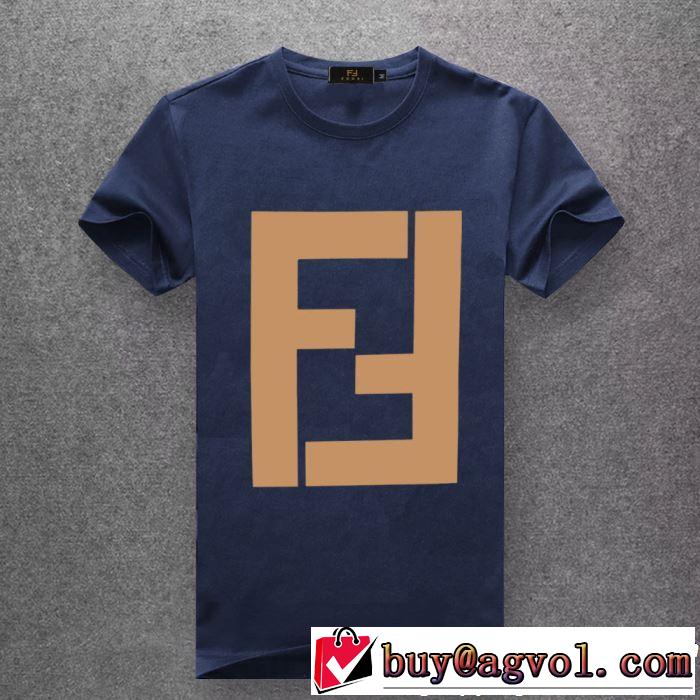 春夏の流行り2019新品 FENDI フェンディ半袖Tシャツ 多色可選 リラックス感のある着こなし