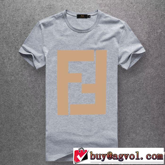 春夏の流行り2019新品 FENDI フェンディ半袖Tシャツ 多色可選 リラックス感のある着こなし