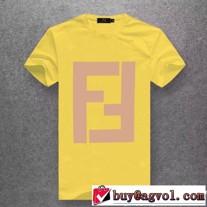 春夏の流行り2019新品 FENDI フェンディ半袖Tシャツ 多色可選 リラックス感のある着こなし