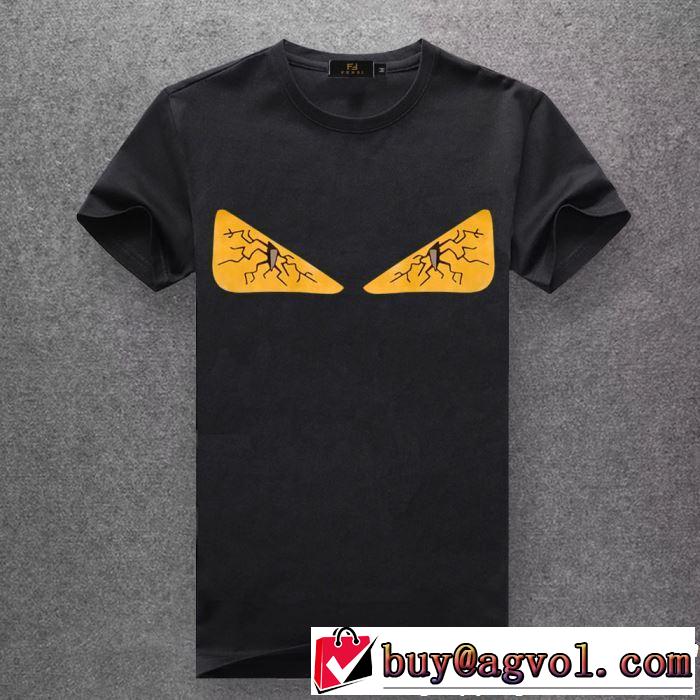 FENDI フェンディ半袖Tシャツ 多色可選 2019年の夏のマスト 清涼感とカジュアルスタイル