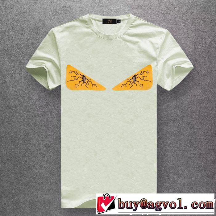 FENDI フェンディ半袖Tシャツ 多色可選 2019年の夏のマスト 清涼感とカジュアルスタイル