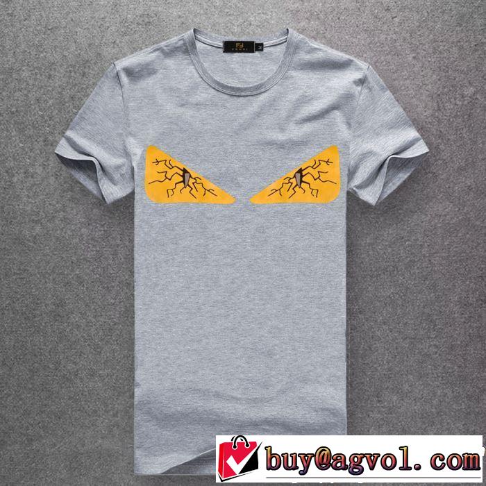 FENDI フェンディ半袖Tシャツ 多色可選 2019年の夏のマスト 清涼感とカジュアルスタイル