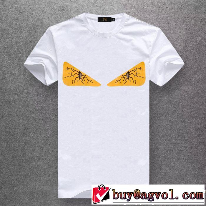 FENDI フェンディ半袖Tシャツ 多色可選 2019年の夏のマスト 清涼感とカジュアルスタイル