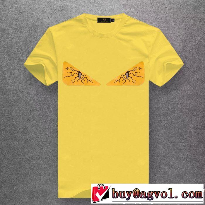 FENDI フェンディ半袖Tシャツ 多色可選 2019年の夏のマスト 清涼感とカジュアルスタイル