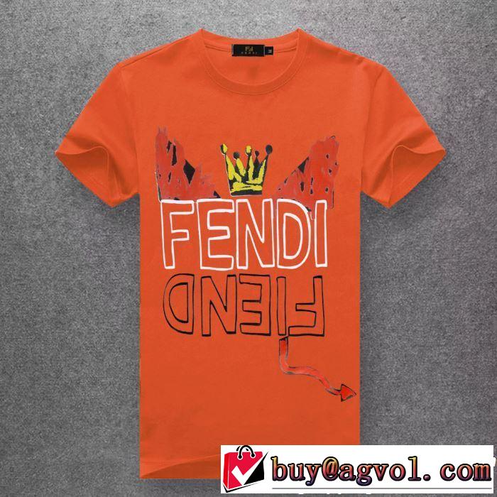 素敵なスタイルで夏の定番 2019年の春夏に着たい FENDI フェンディ多色可選 半袖Tシャツ