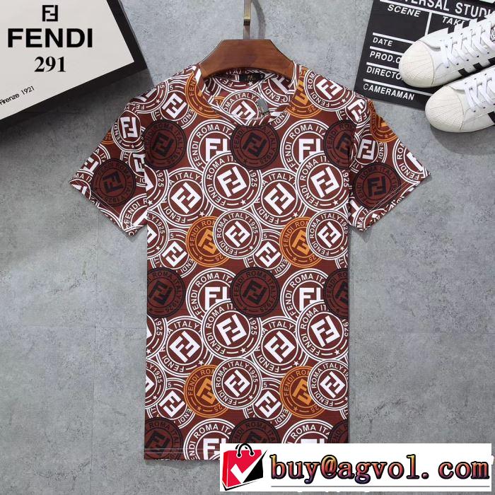 FENDI フェンディ半袖Tシャツ 3色可選 今期のトレンド定番アイテム 2019年最新ファッション