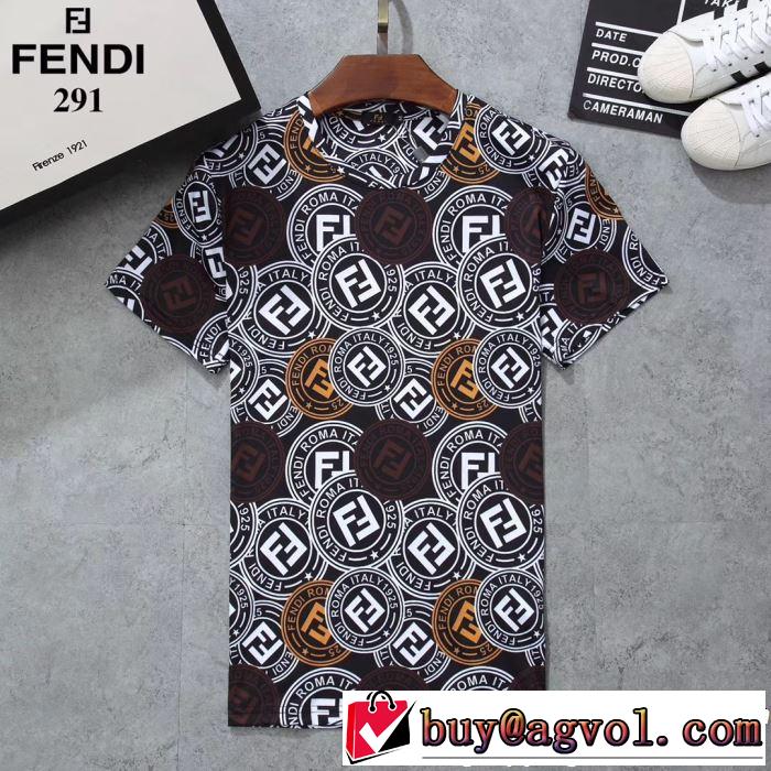 FENDI フェンディ半袖Tシャツ 3色可選 今期のトレンド定番アイテム 2019年最新ファッション