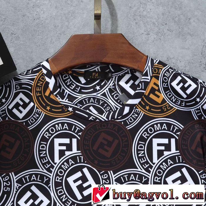 FENDI フェンディ半袖Tシャツ 3色可選 今期のトレンド定番アイテム 2019年最新ファッション