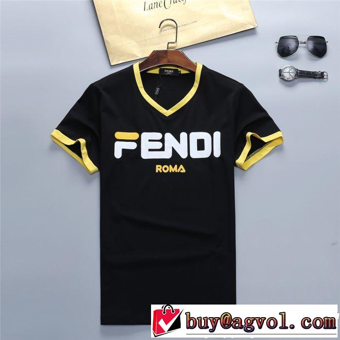 【2019春夏】最新コレクション  2色可選 FENDI フェンディ 半袖 上下セットギフト最適期間限定