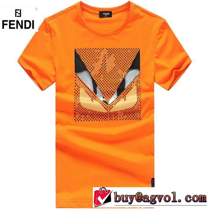 FENDI フェンディ 半袖Tシャツ 3色可選 新作コレクションを見る 2019年最新ファッション