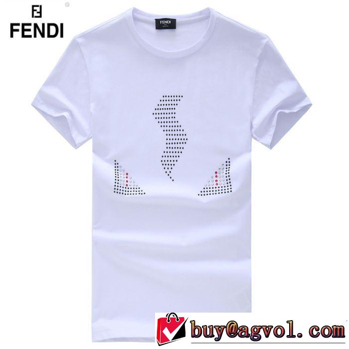 最も目立ったブランド新品 FENDI フェンディ 半袖Tシャツ 3色可選 【2019春夏】最新コレクション