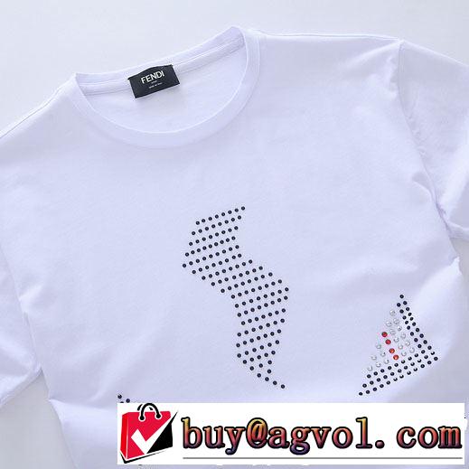 最も目立ったブランド新品 FENDI フェンディ 半袖Tシャツ 3色可選 【2019春夏】最新コレクション