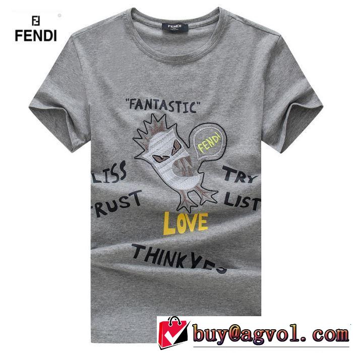 半袖Tシャツ 3色可選 2019年最新ファッション 新作コレクションを見る FENDI フェンディ